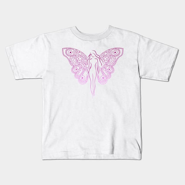 Fairy Kids T-Shirt by Florin Tenica